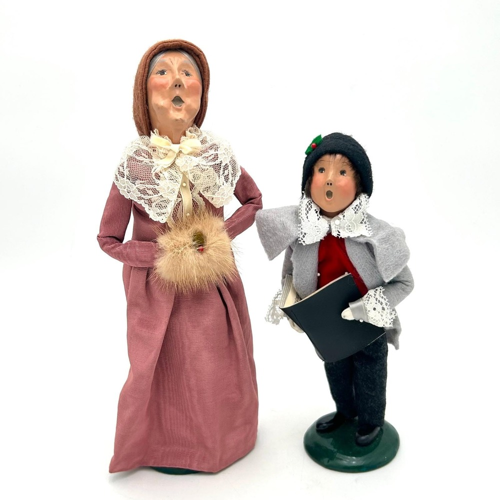 Vintage Byers Choice Ltd Carolers 1994 1995 Victorian Series Christmas Carolers